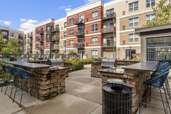 Outdoor Grill Station at Avant at the Arboretum Apartments in Lisle, IL 60532
